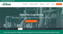 Desktop Screenshot of mckennaengineering.com