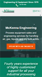 Mobile Screenshot of mckennaengineering.com